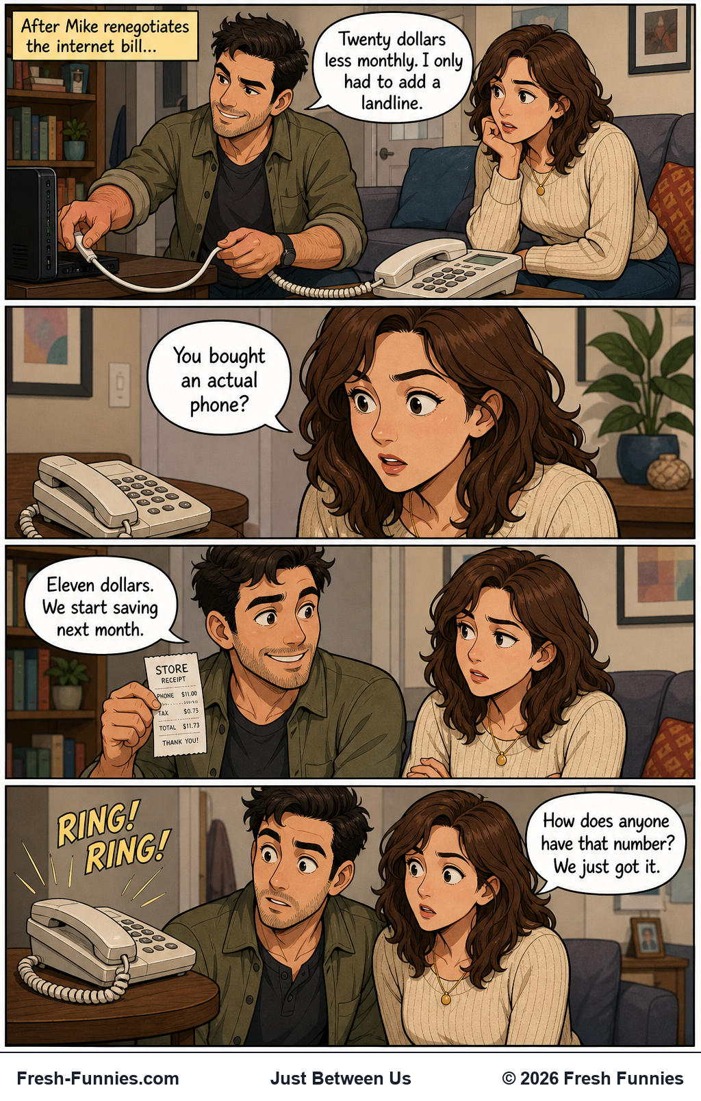Just Between Us — New Line