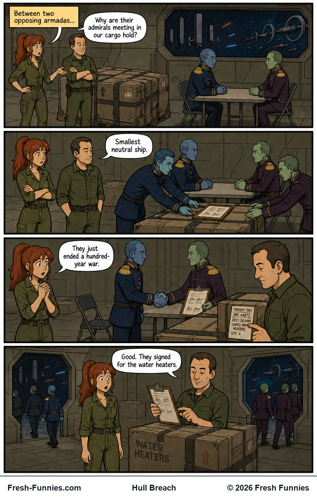 Hull Breach — Mutual Receipt