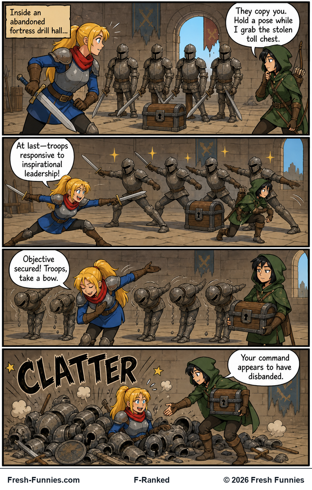 F-Ranked — Responsive Troops