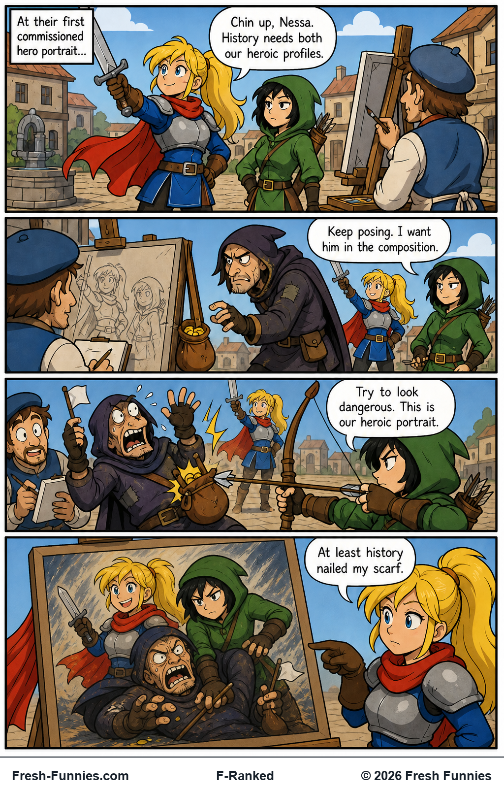 F-Ranked — Unposed Heroism