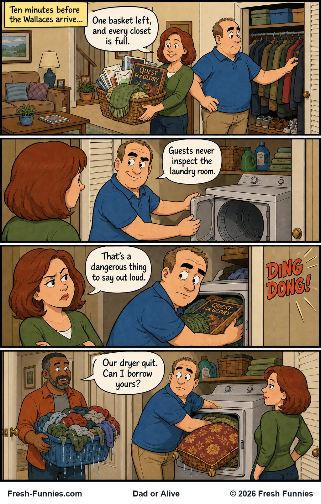 Dad or Alive — Dry Welcome