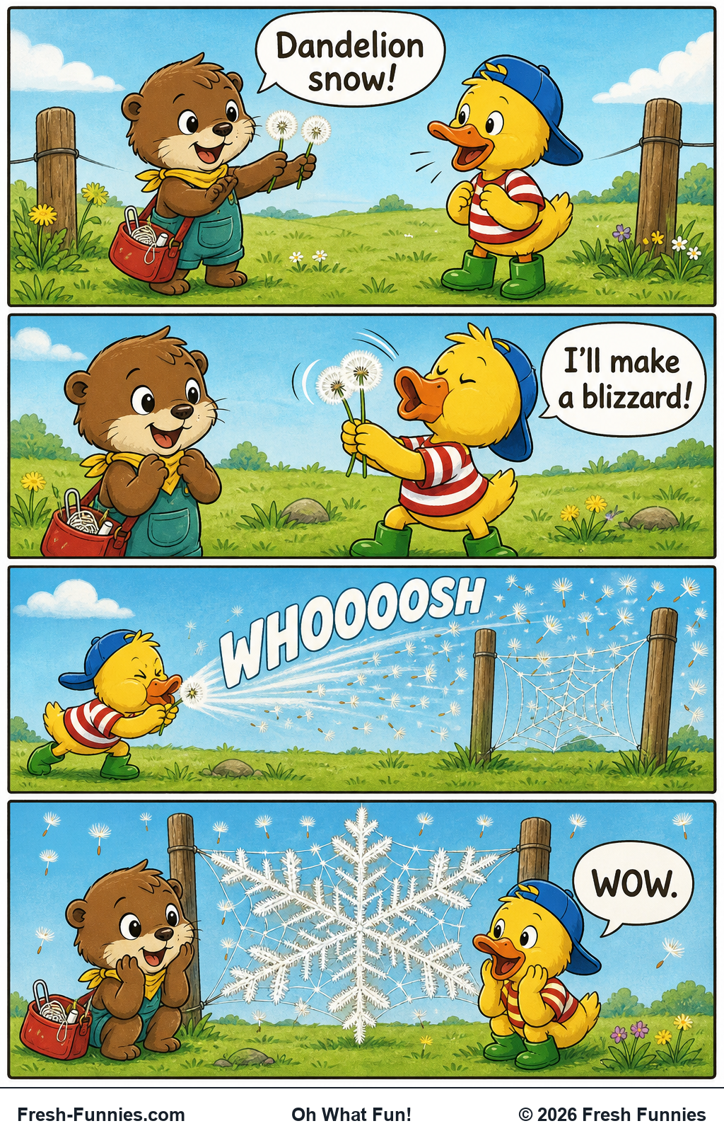 Oh What Fun — Dandelion Blizzard