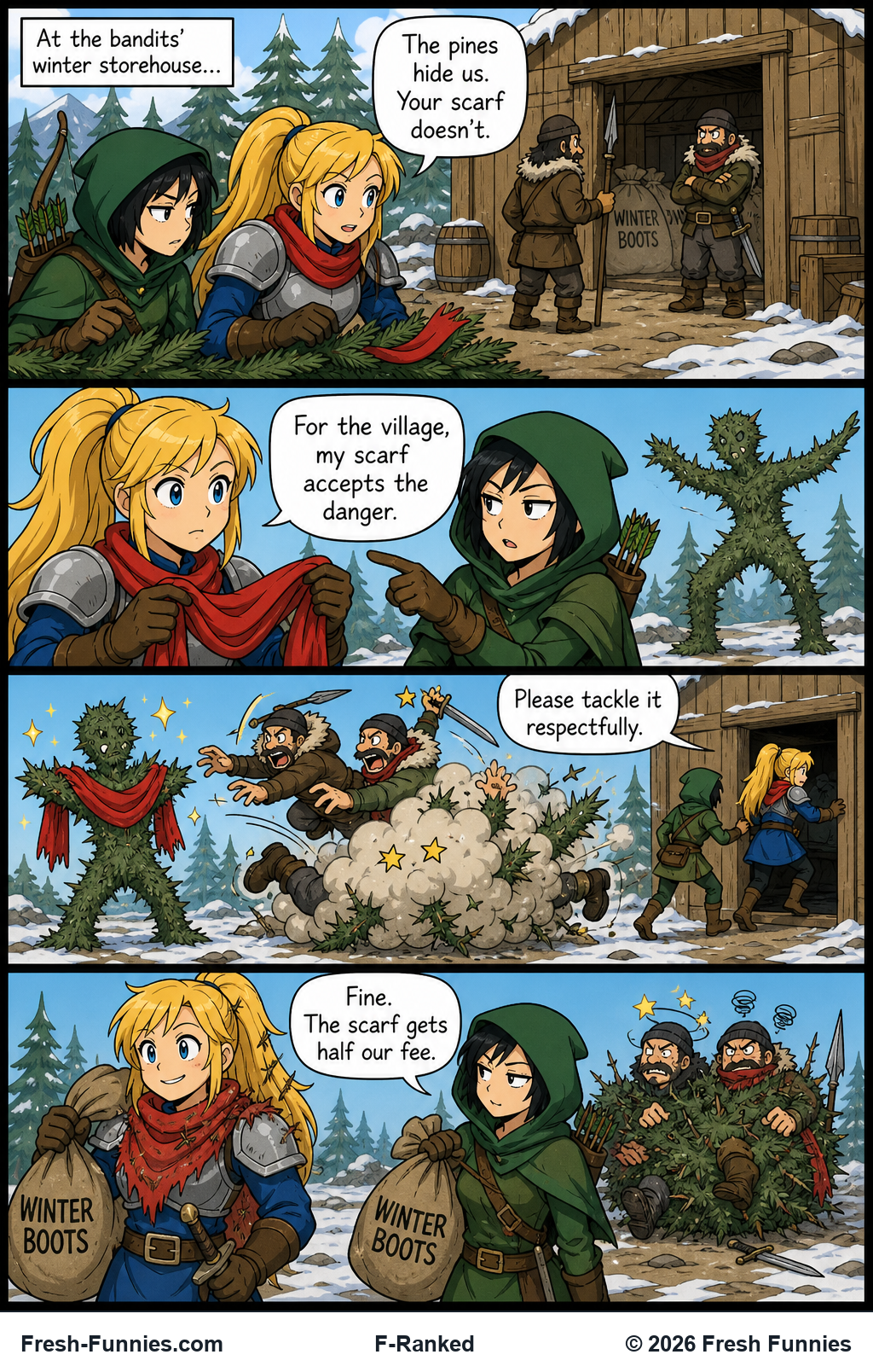 F-Ranked — Scarf Duty