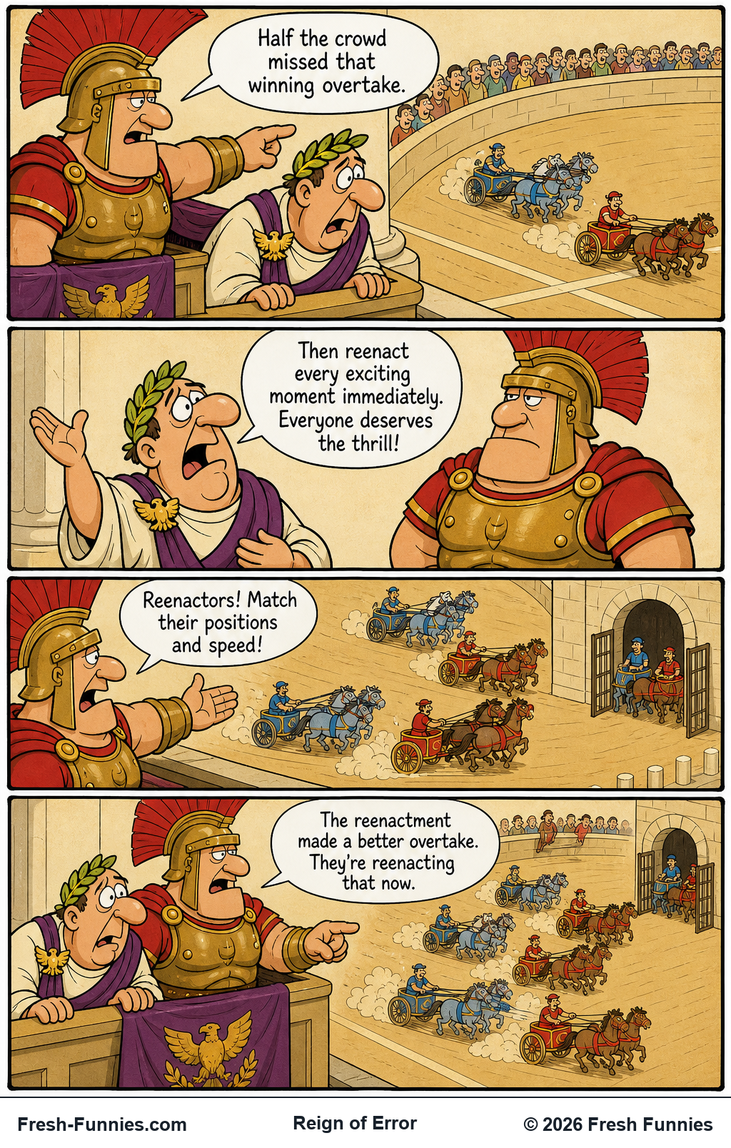 Reign of Error — The Better Overtake
