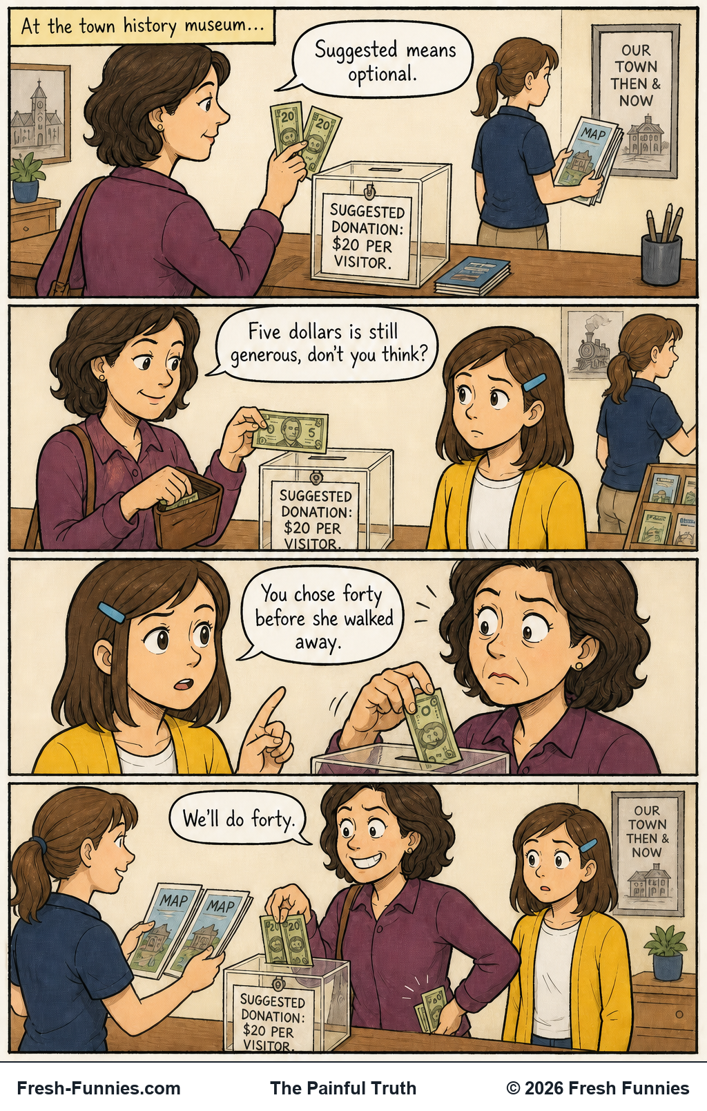 The Painful Truth — Observed Generosity