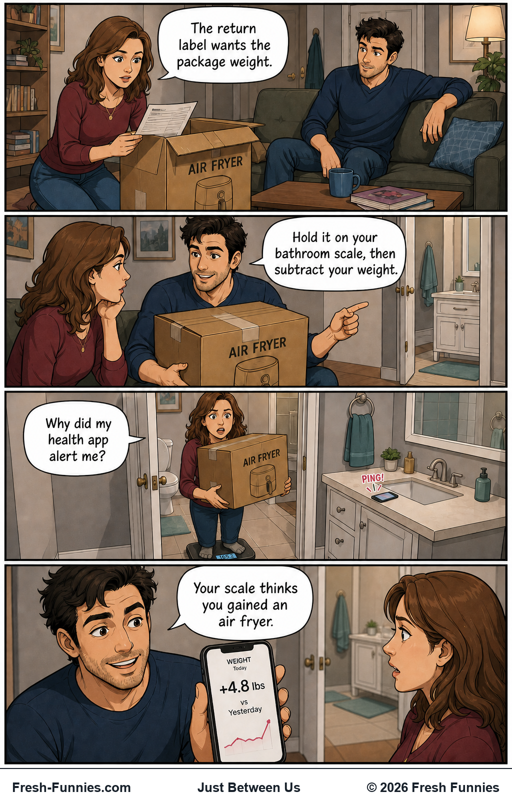 Just Between Us — Unexpected Gain