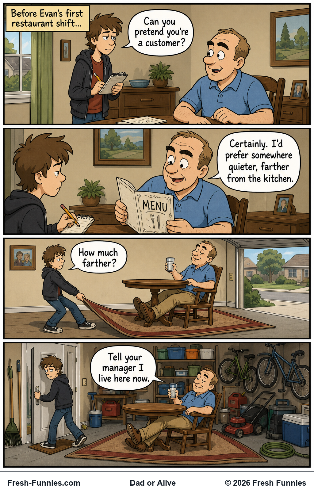 Dad or Alive — The Quiet Table