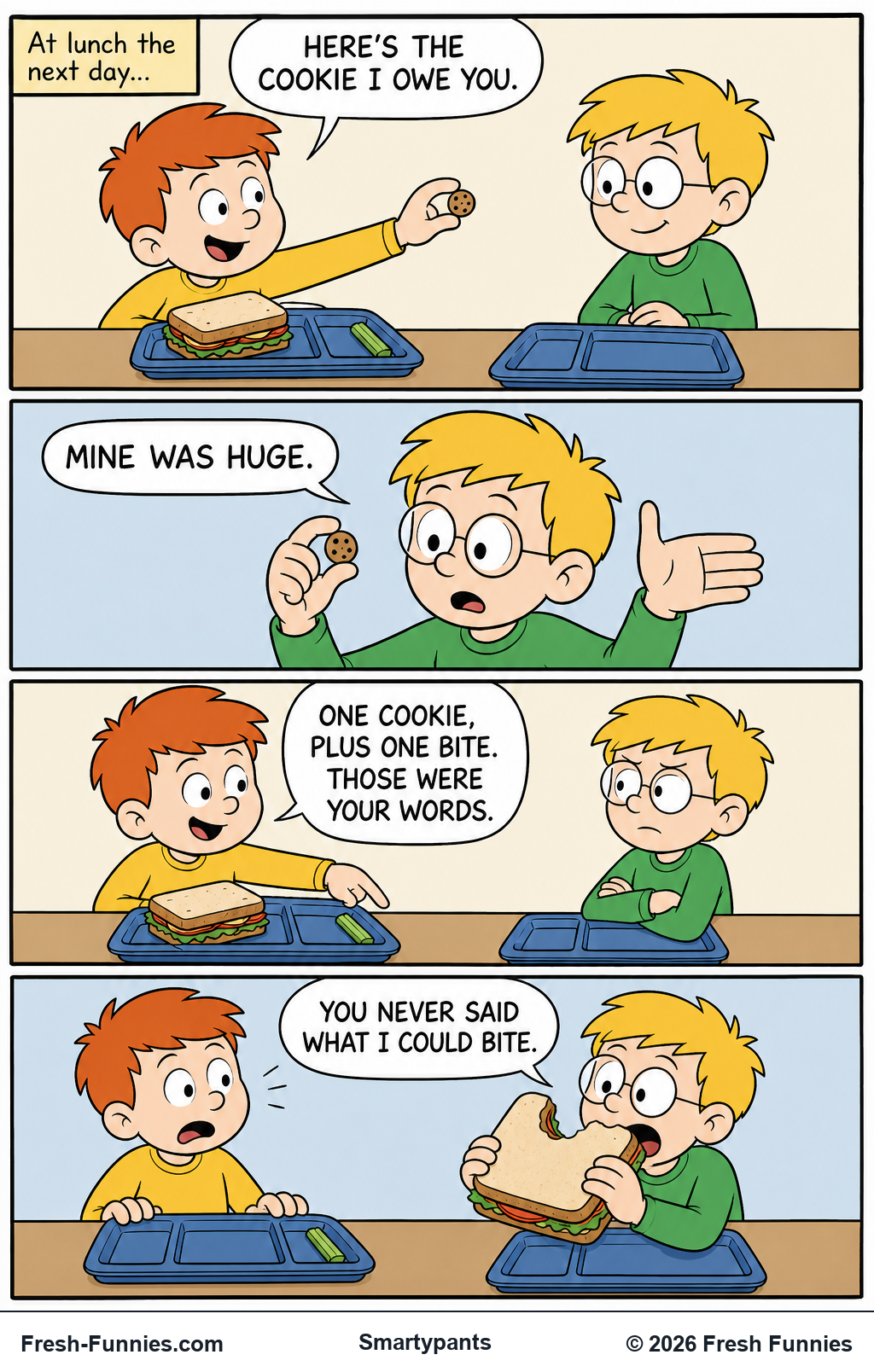 Smartypants — The Extra Bite
