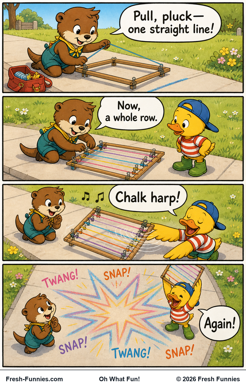 Oh What Fun — Chalk Chord