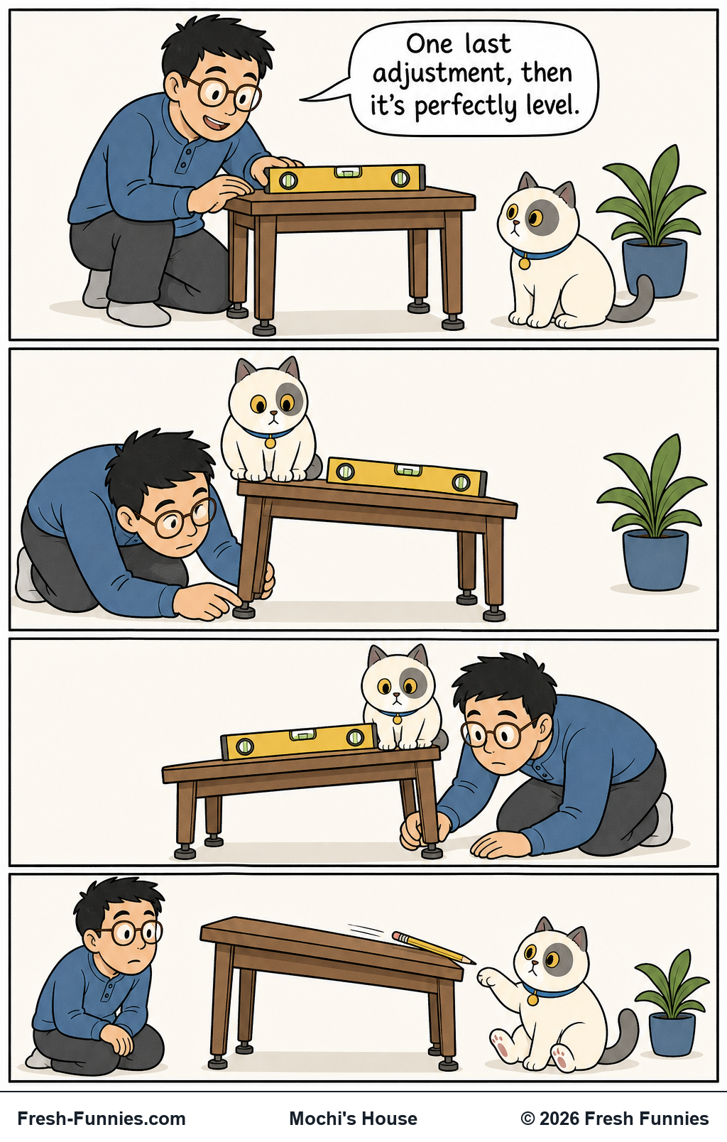 Mochi's House — Fine Adjustment