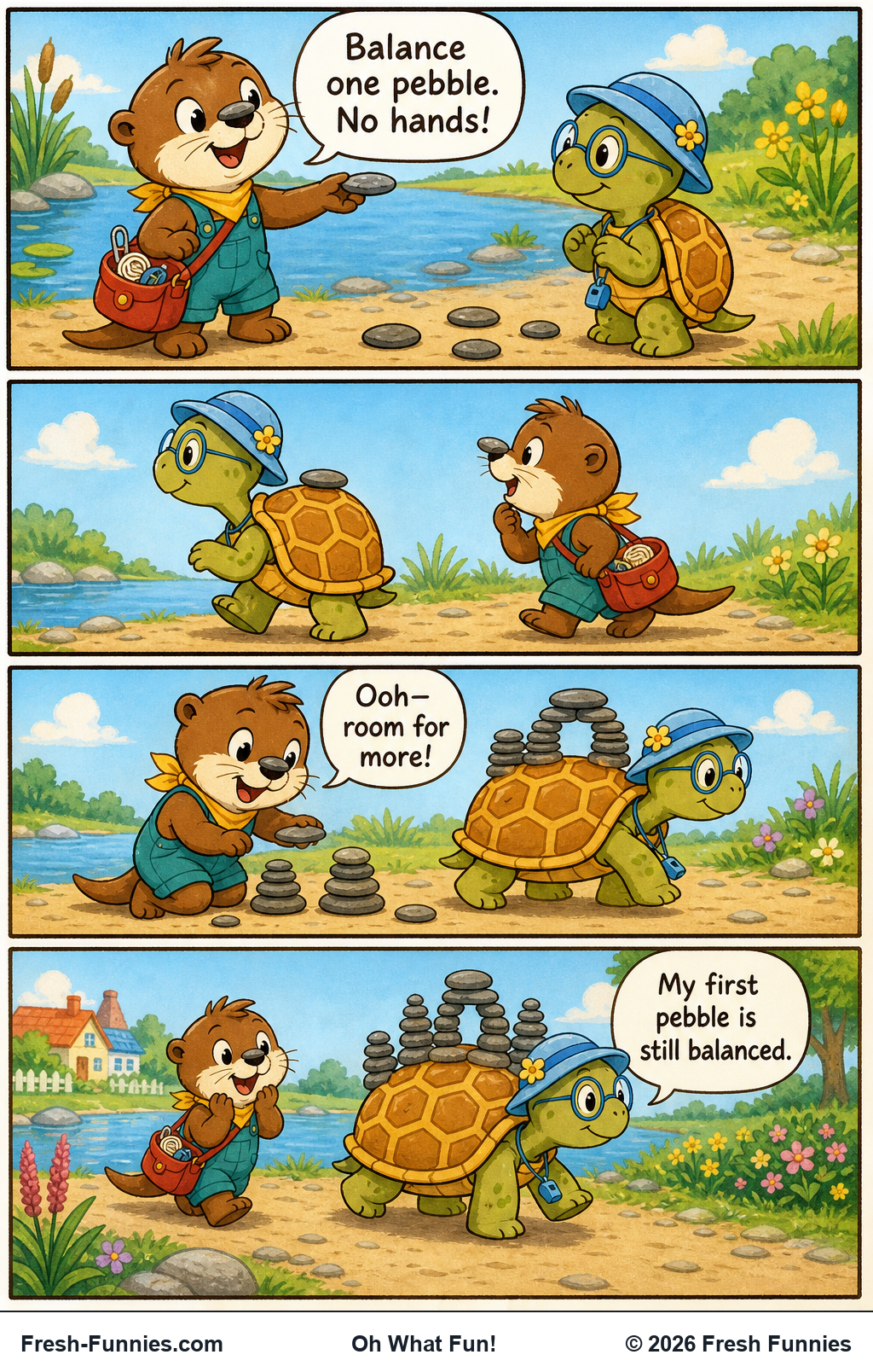 Oh What Fun — The First Pebble