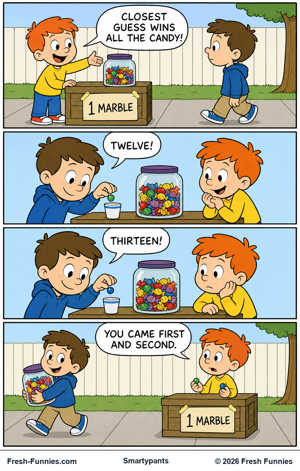 Smartypants — First and Second