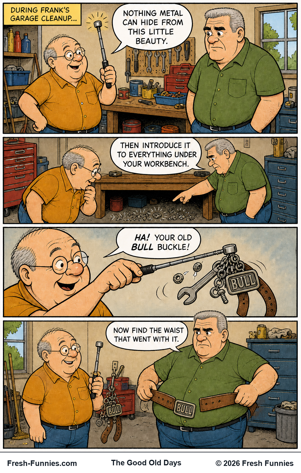 The Good Old Days — Under the Bench