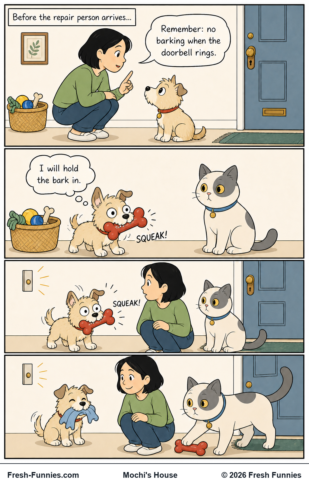 Mochi's House — Quiet Backup