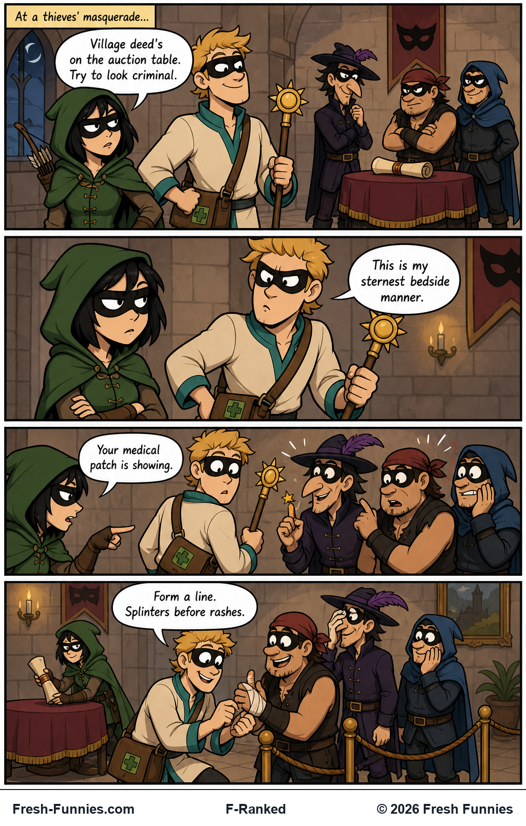 F-Ranked — Professional Courtesy
