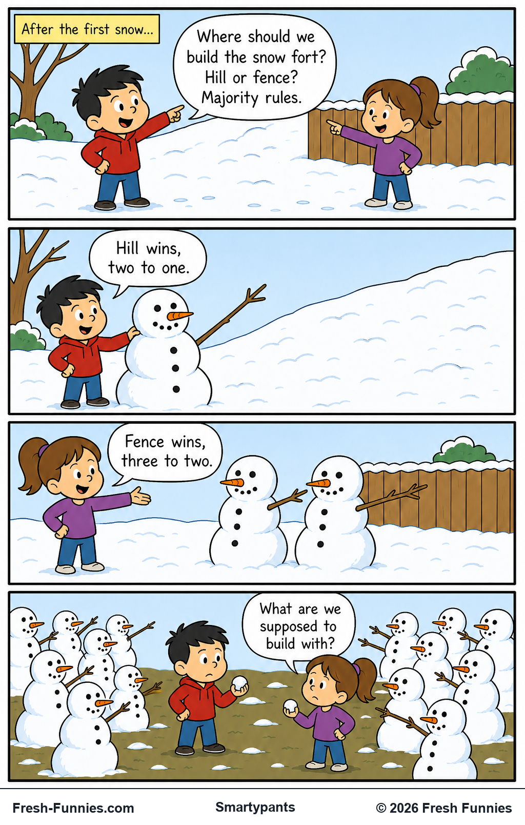 Smartypants — The Snow Vote