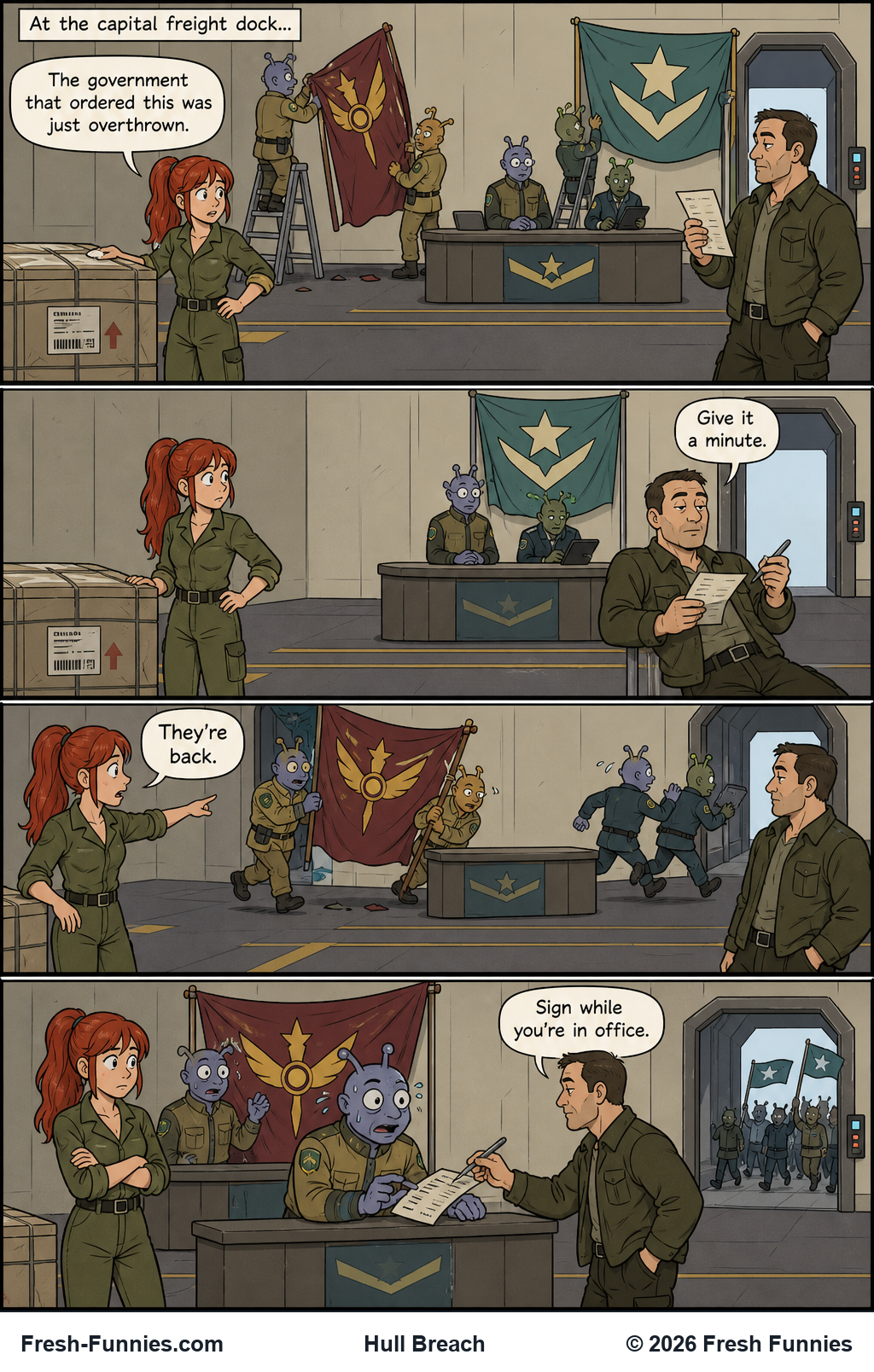Hull Breach — Brief Administration