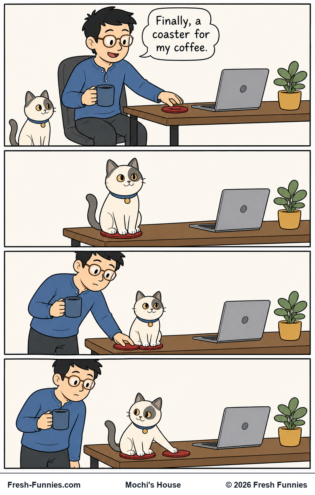 Mochi's House — Adjoining Coaster
