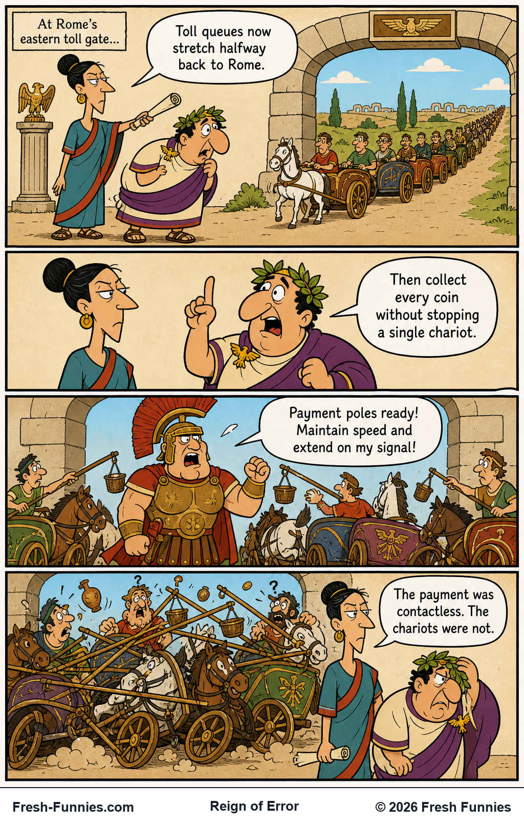 Reign of Error — Contactless Chariots