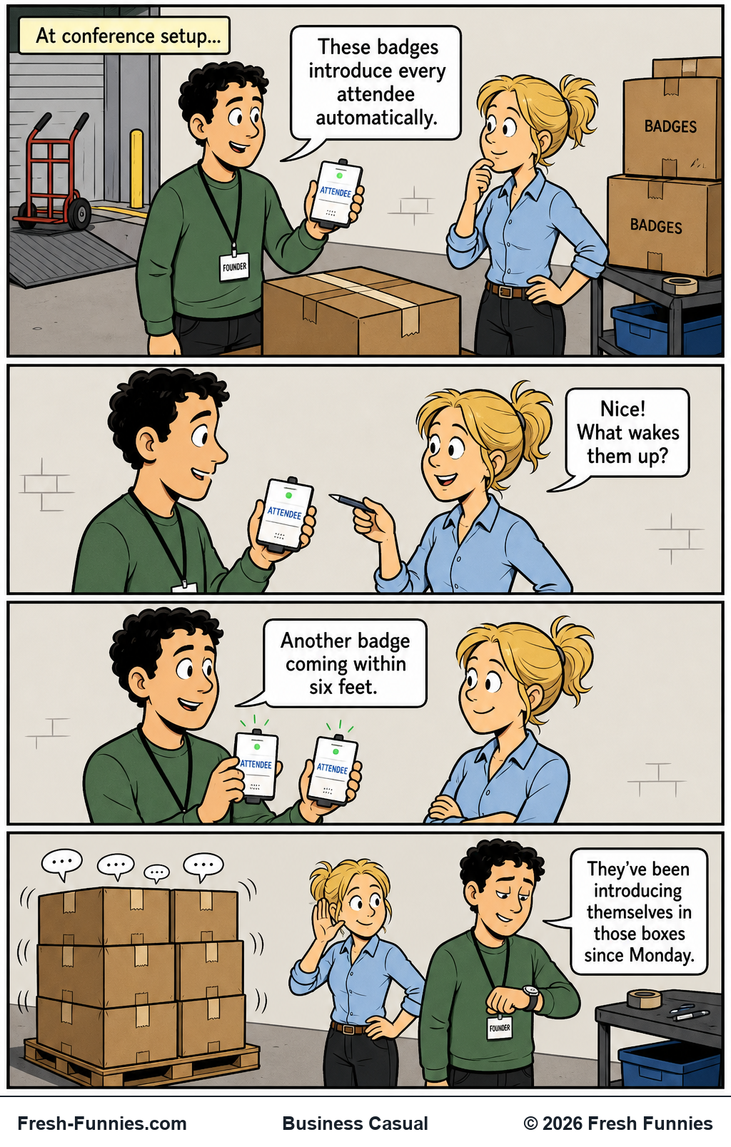 Business Casual — Boxed Introductions