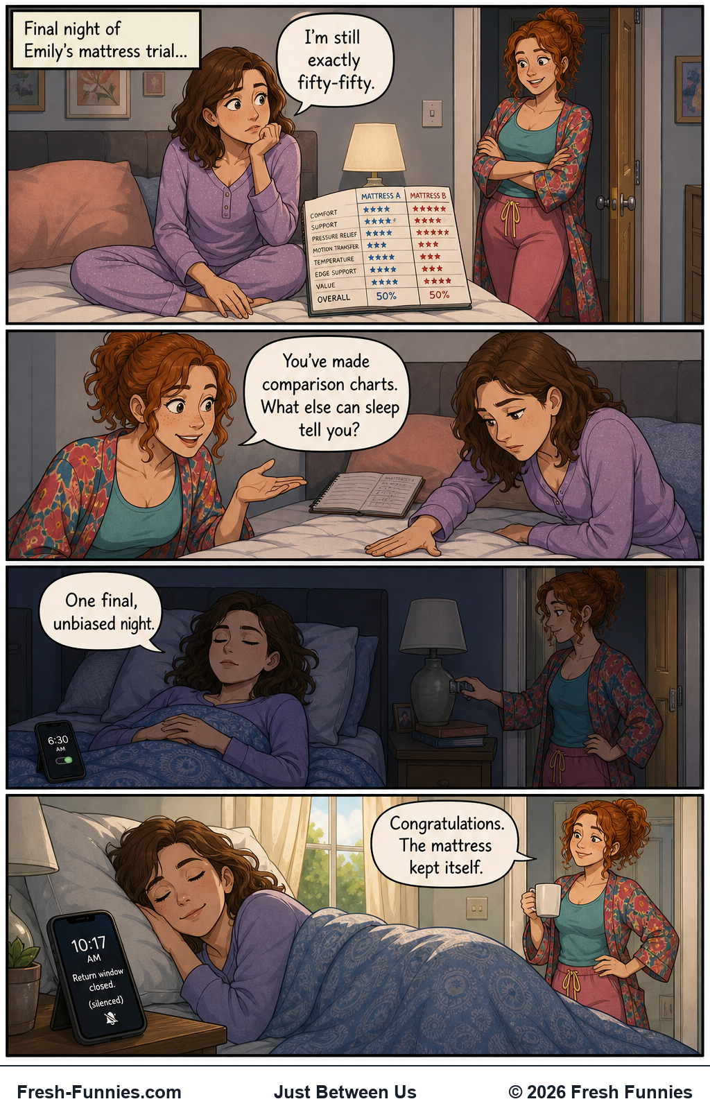 Just Between Us — Rest Assured