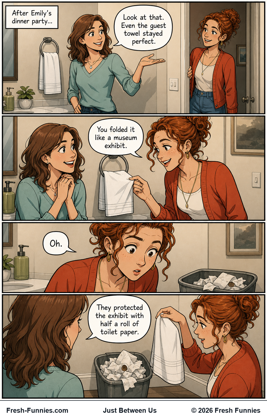 Just Between Us — Museum Fold