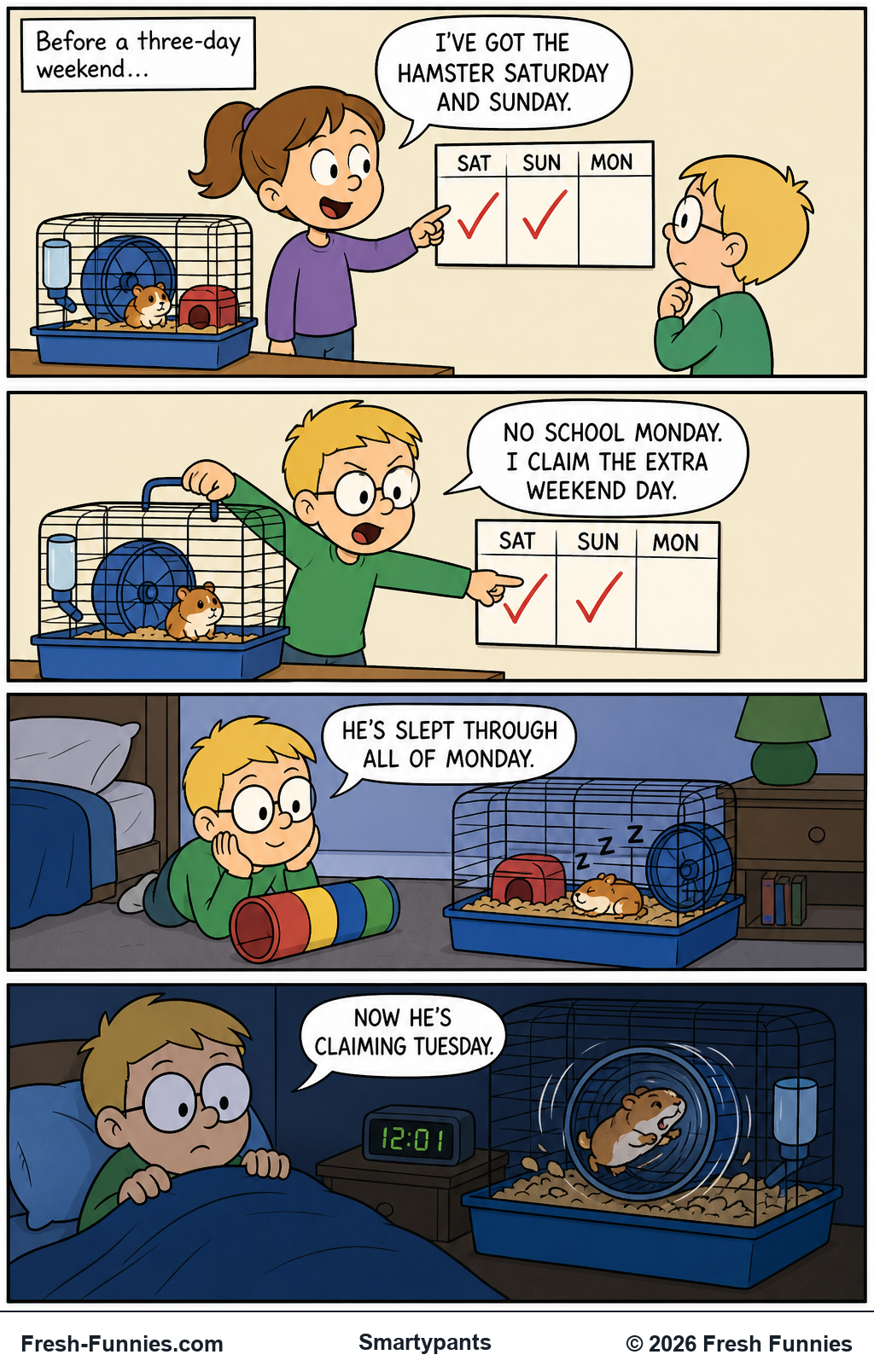 Smartypants — Claiming Tuesday