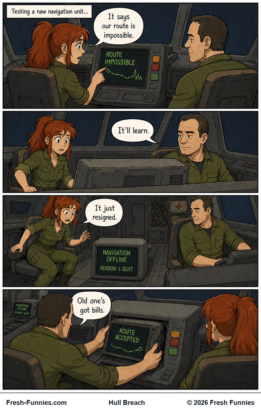 Hull Breach — Route Experience