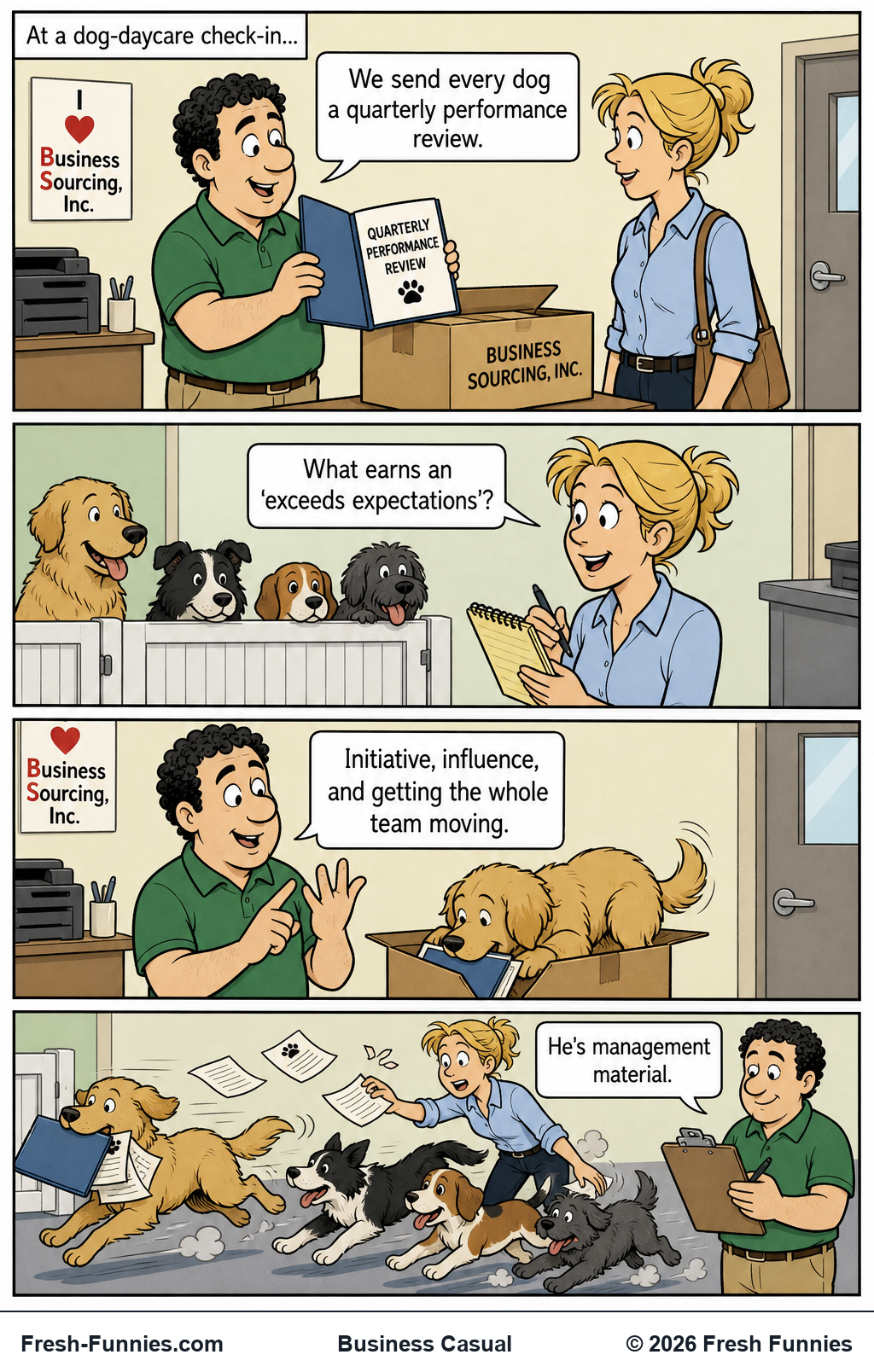 Business Casual — Management Track