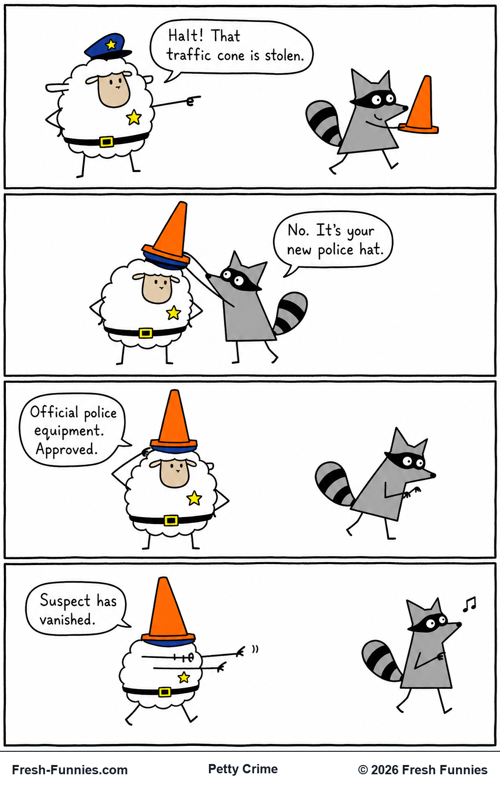 Petty Crime — Official Cone