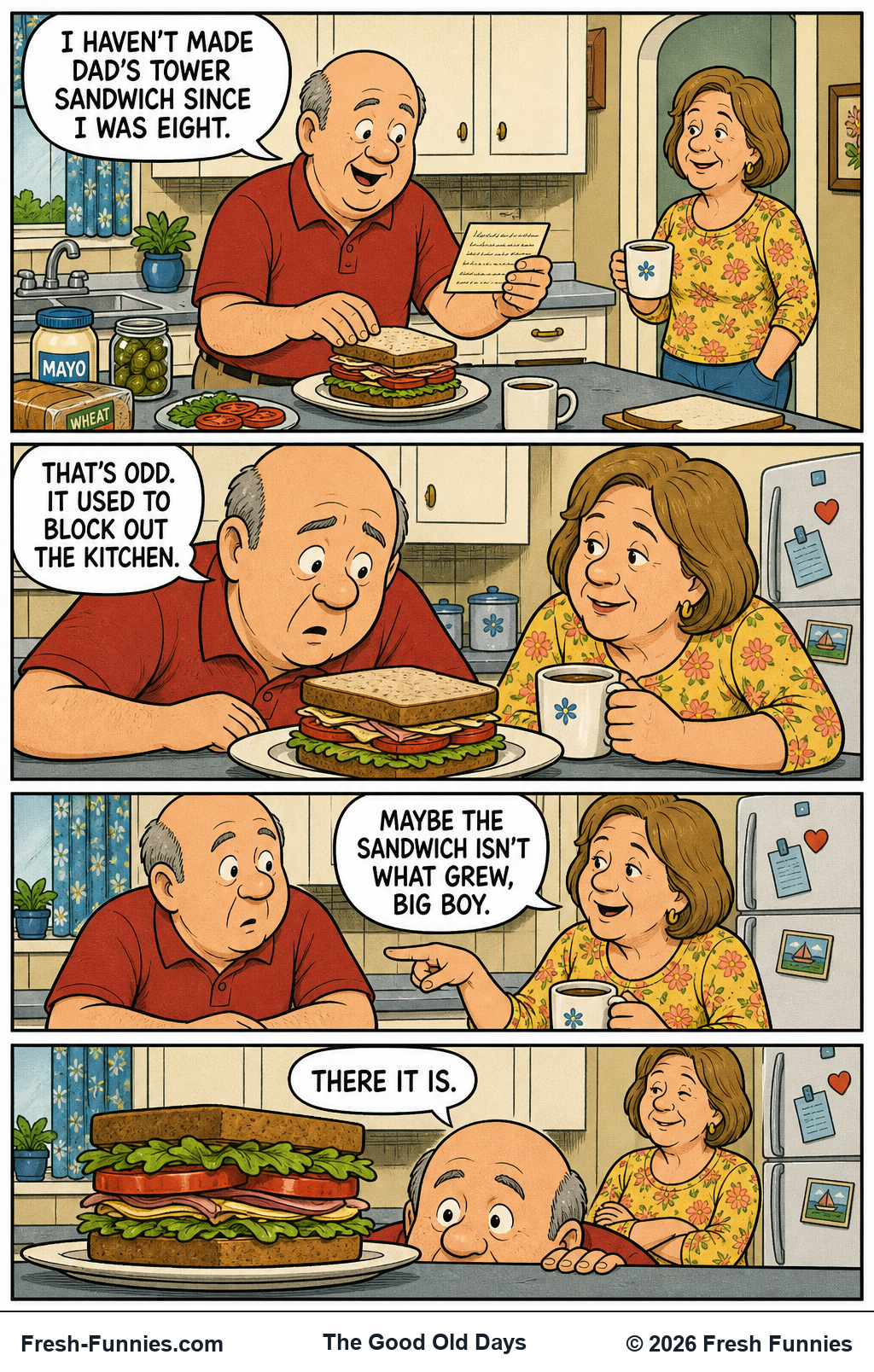 The Good Old Days — The Tower Sandwich