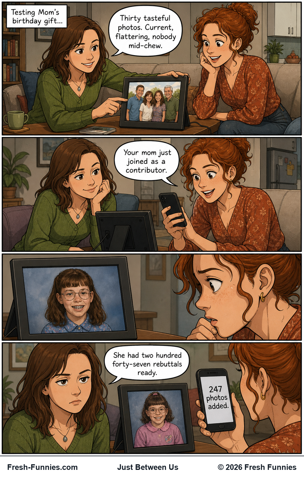 Just Between Us — Curated Response