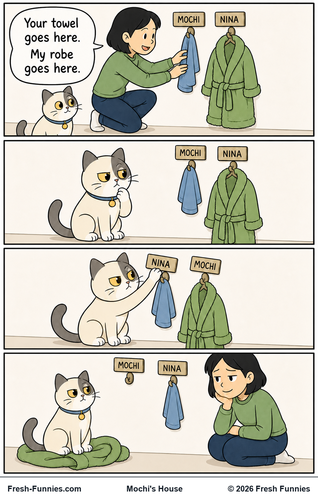 Mochi's House — Assigned Comfort