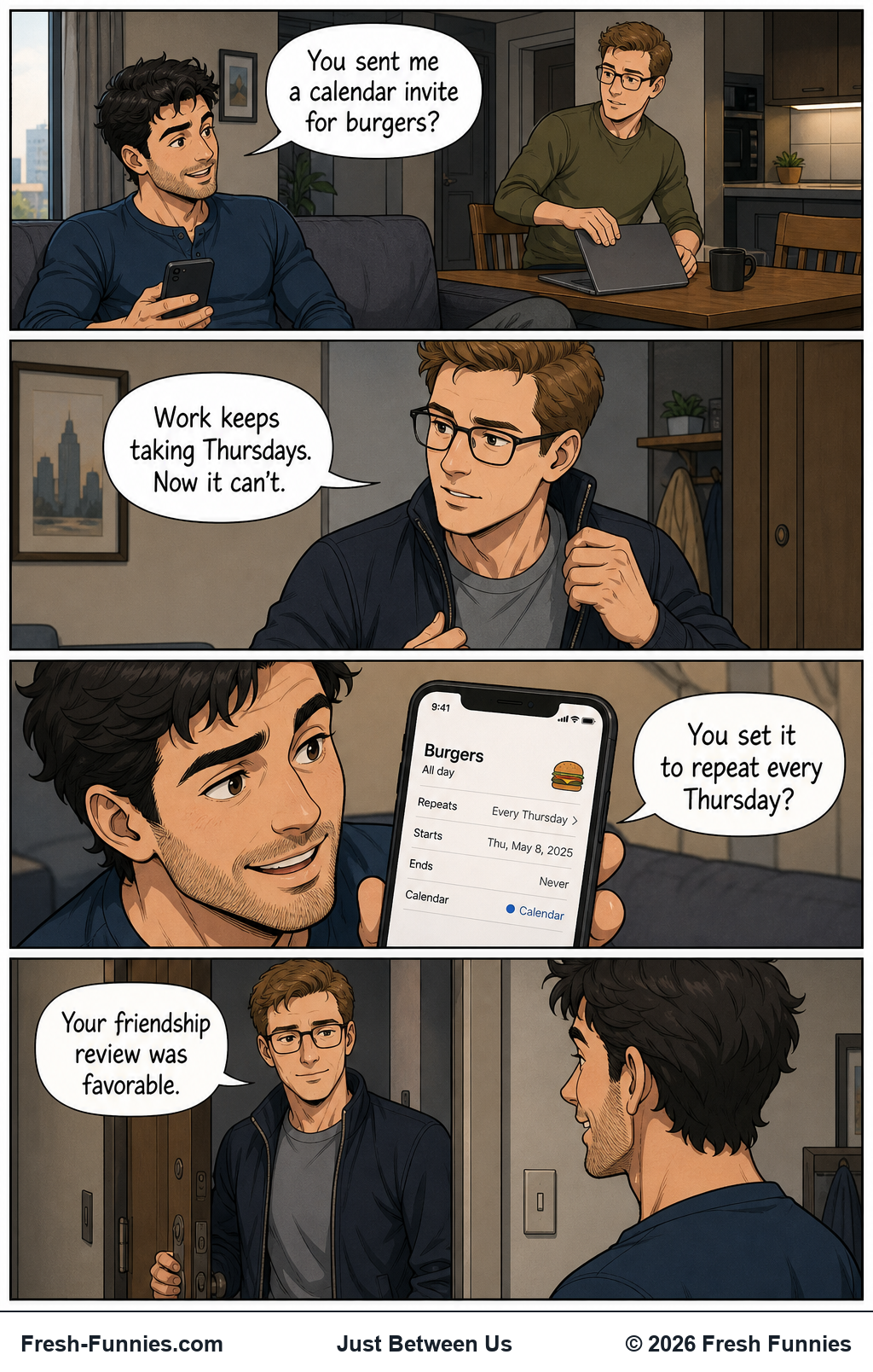 Just Between Us — Standing Invitation