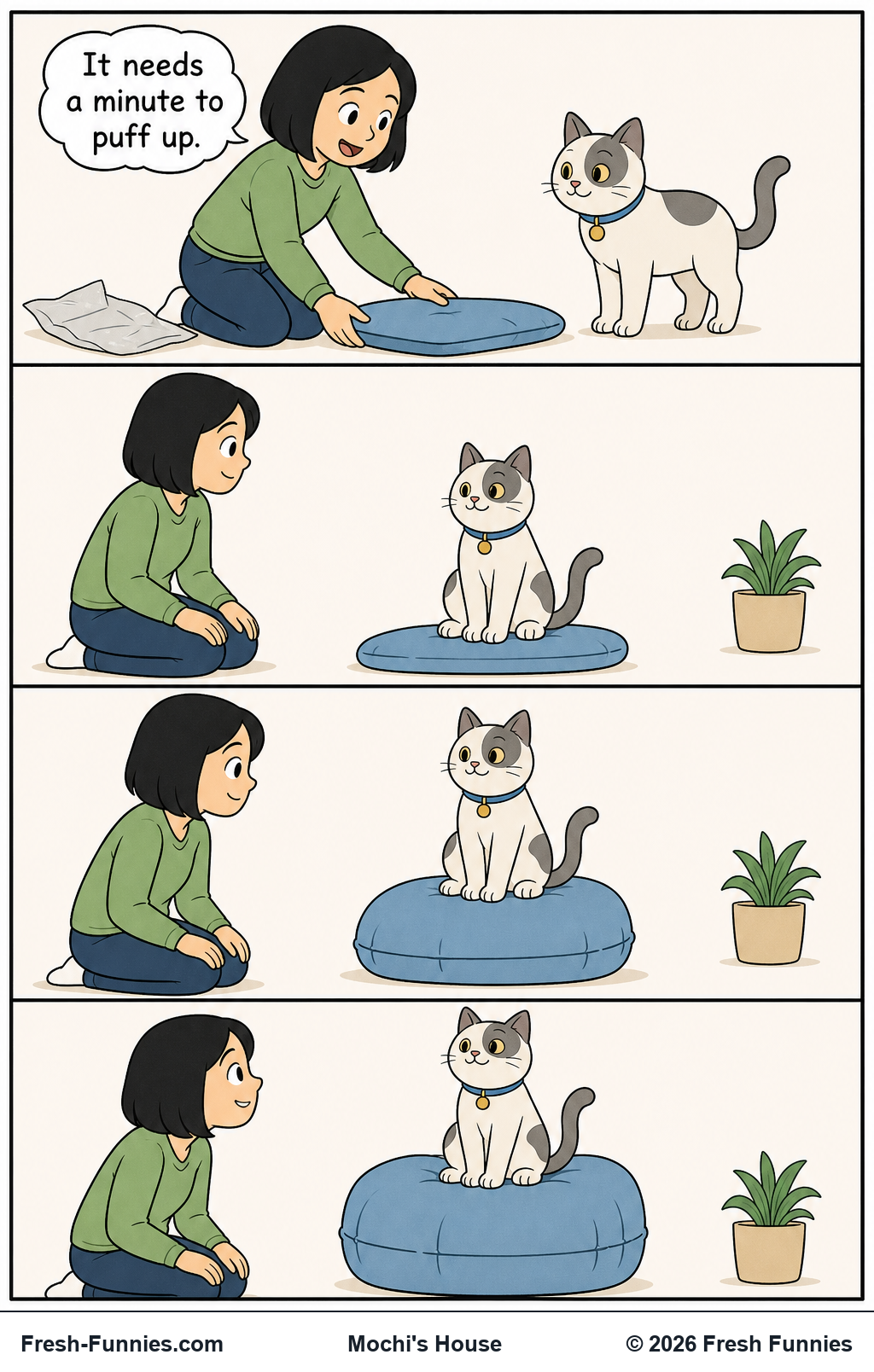 Mochi's House — Automatic Upgrade