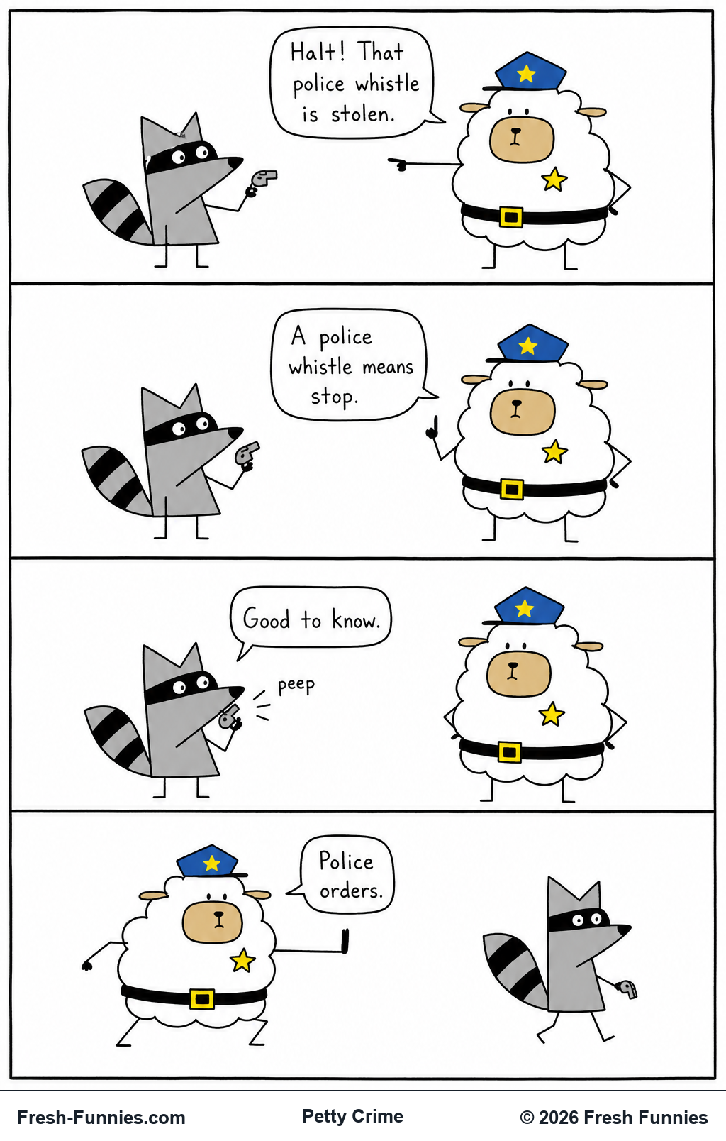 Petty Crime — Whistle Order