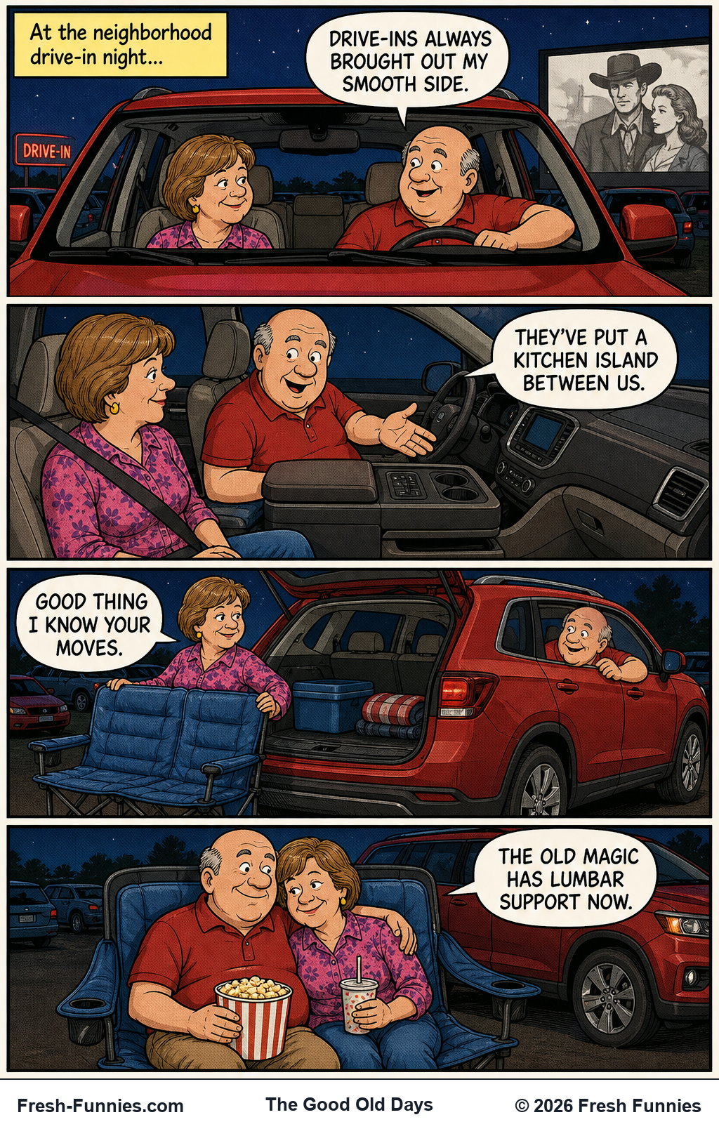 The Good Old Days — The New Bench Seat