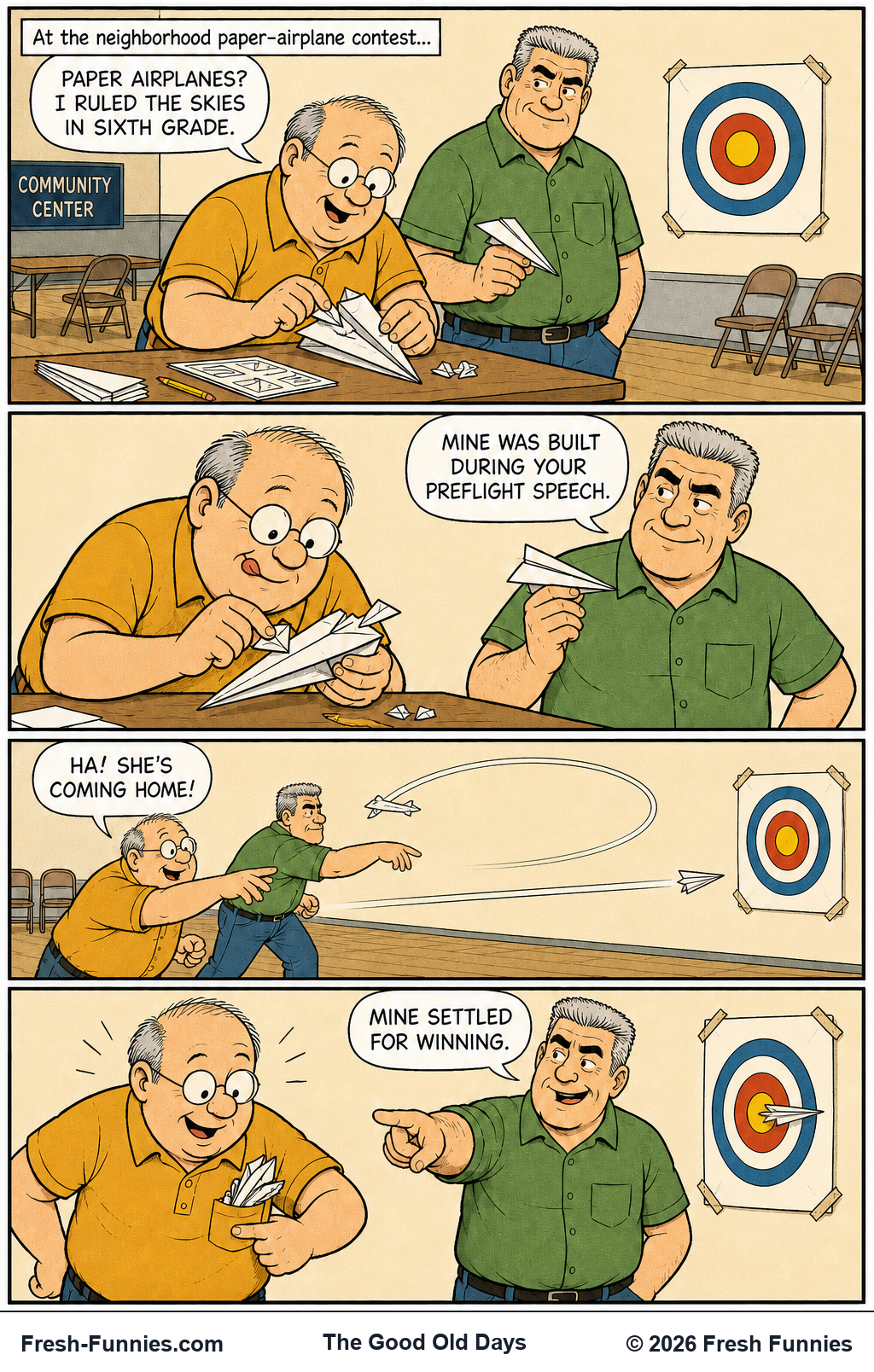 The Good Old Days — The Return Flight