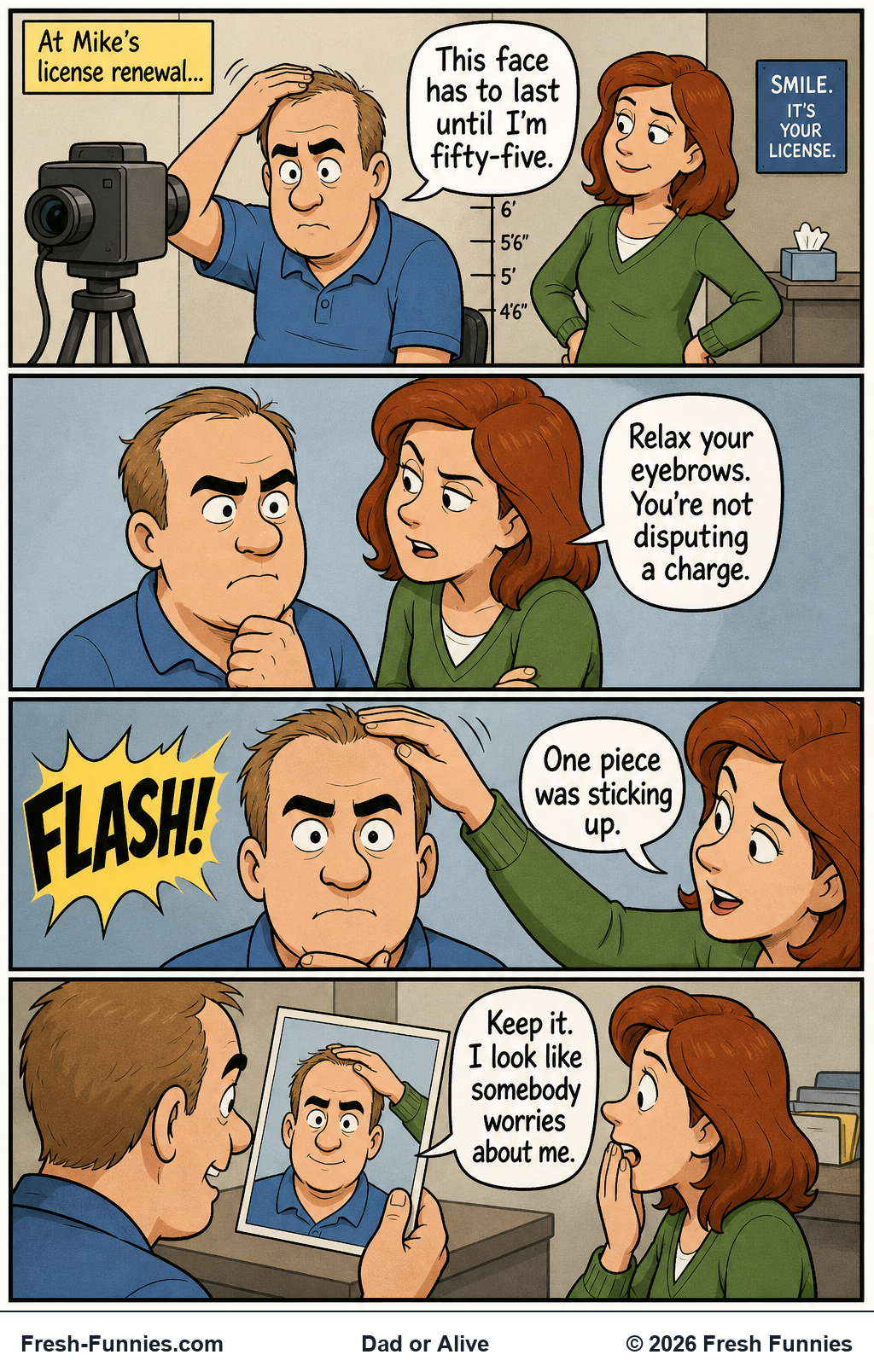 Dad or Alive — Officially Cared For