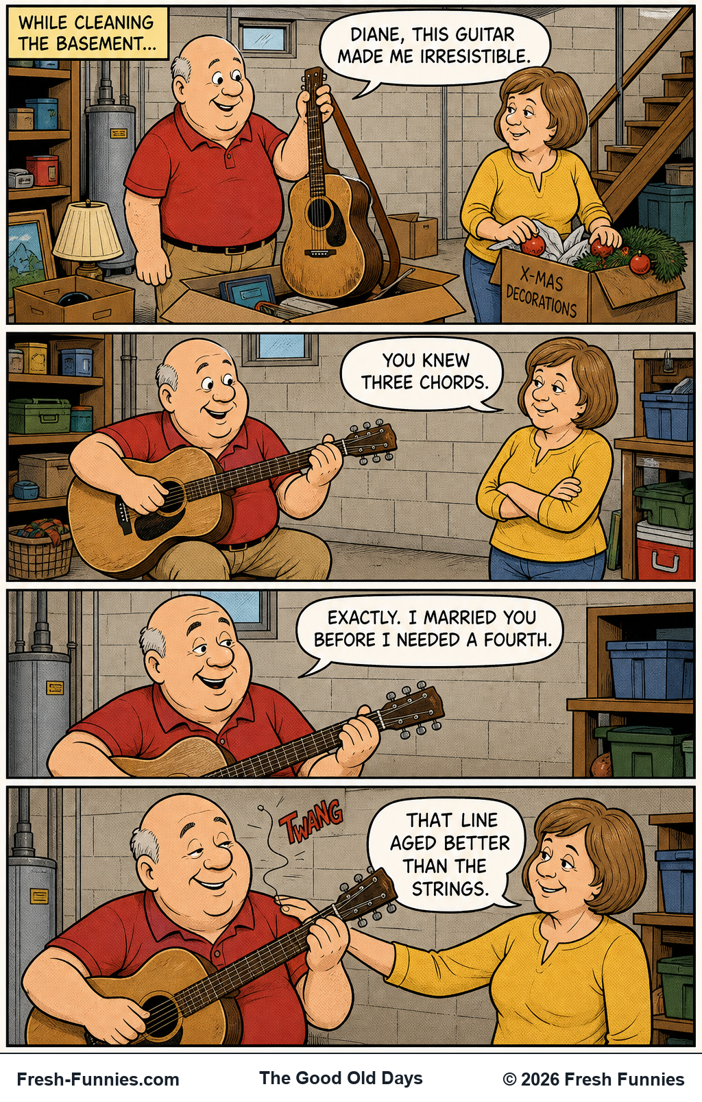 The Good Old Days — Three-Chord Courtship