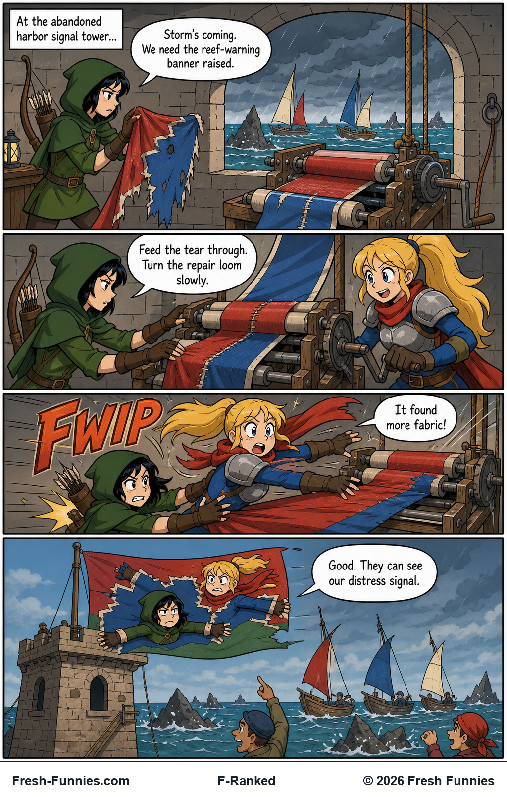 F-Ranked — Woven Warning