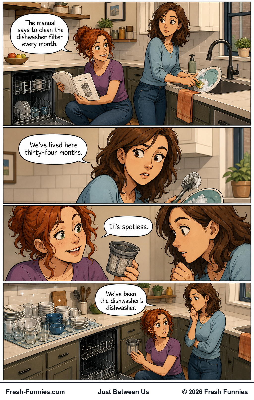 Just Between Us — Prewash Cycle