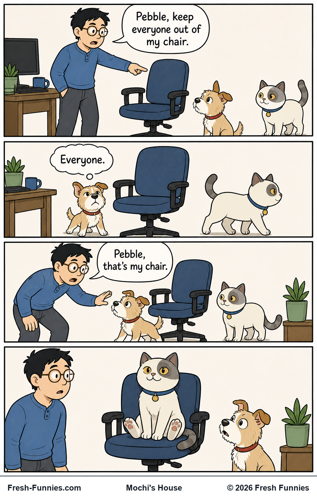 Mochi's House — Chair Security