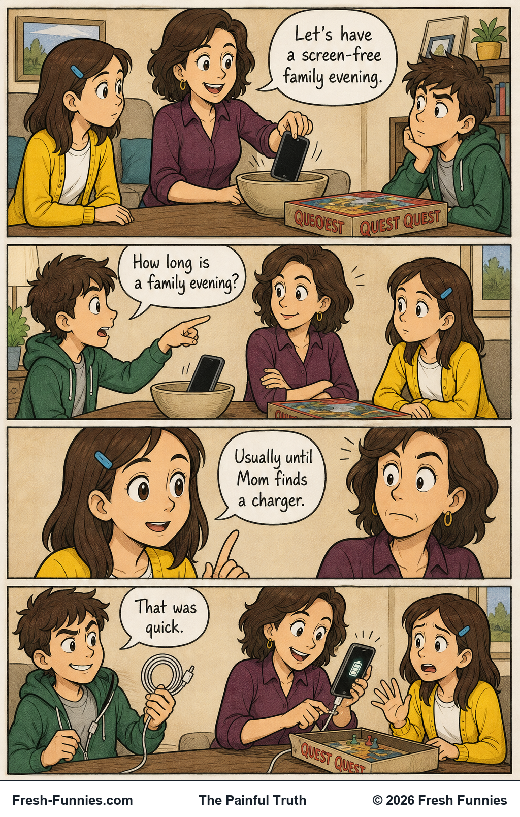 The Painful Truth — Family Evening