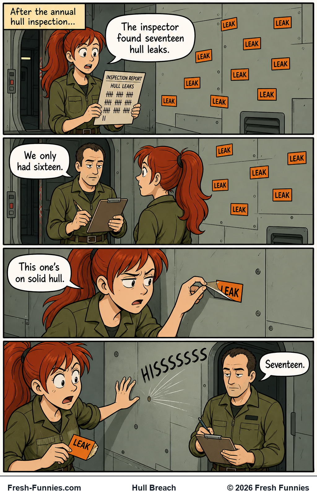 Hull Breach — Seventeenth Finding