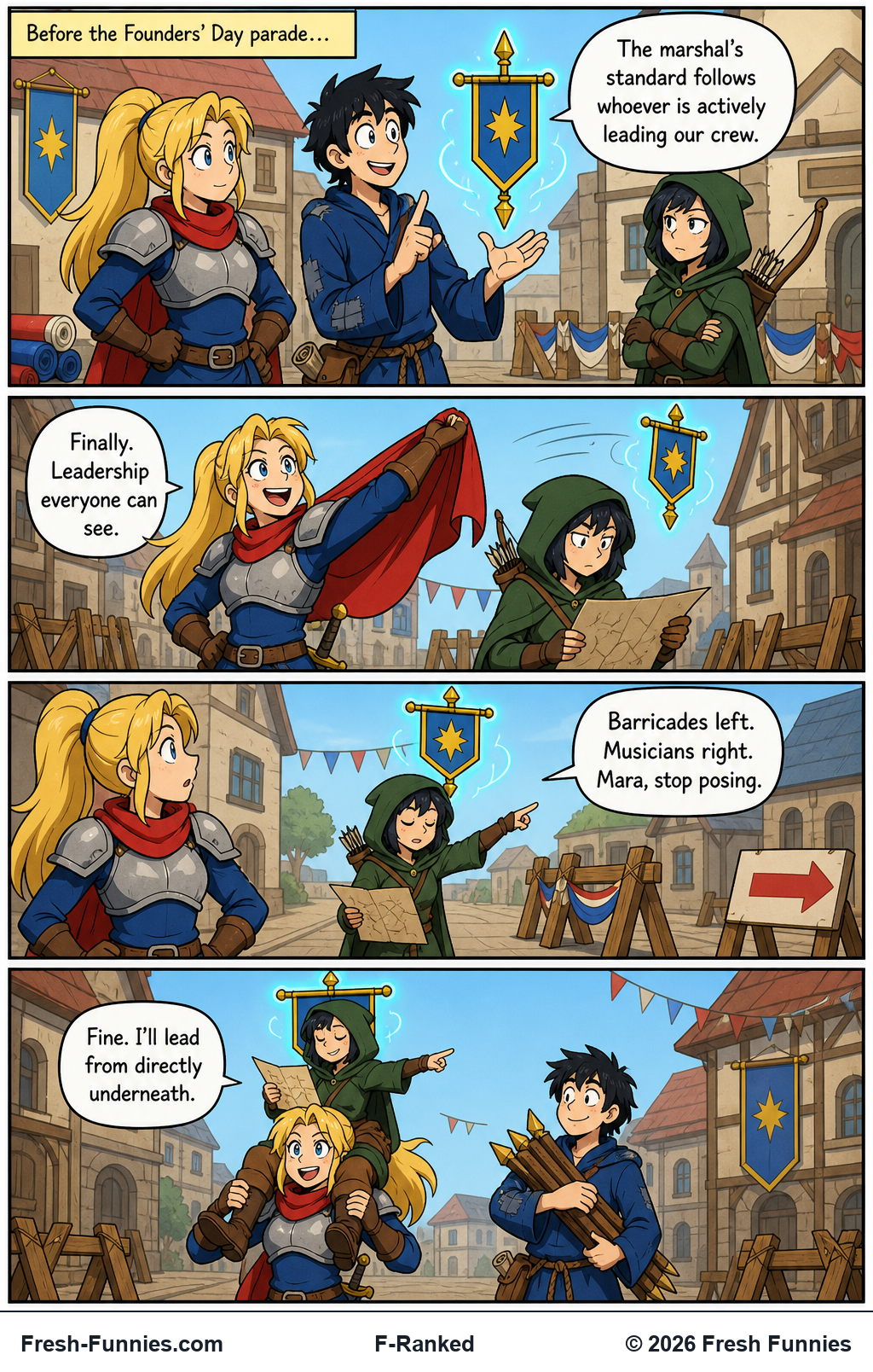 F-Ranked — Raised Standard