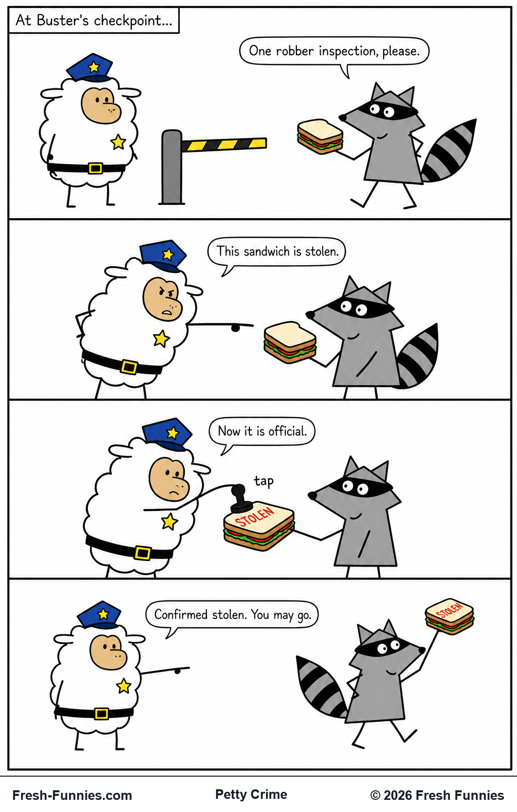 Petty Crime — Officially Stolen
