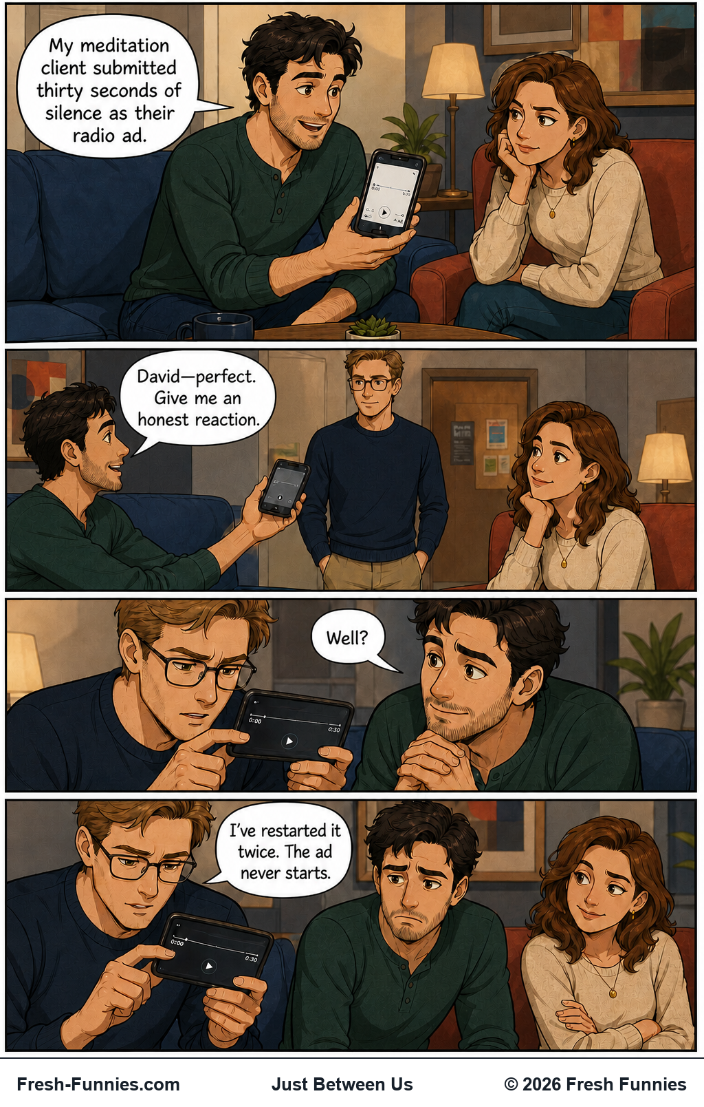 Just Between Us — Silent Feedback