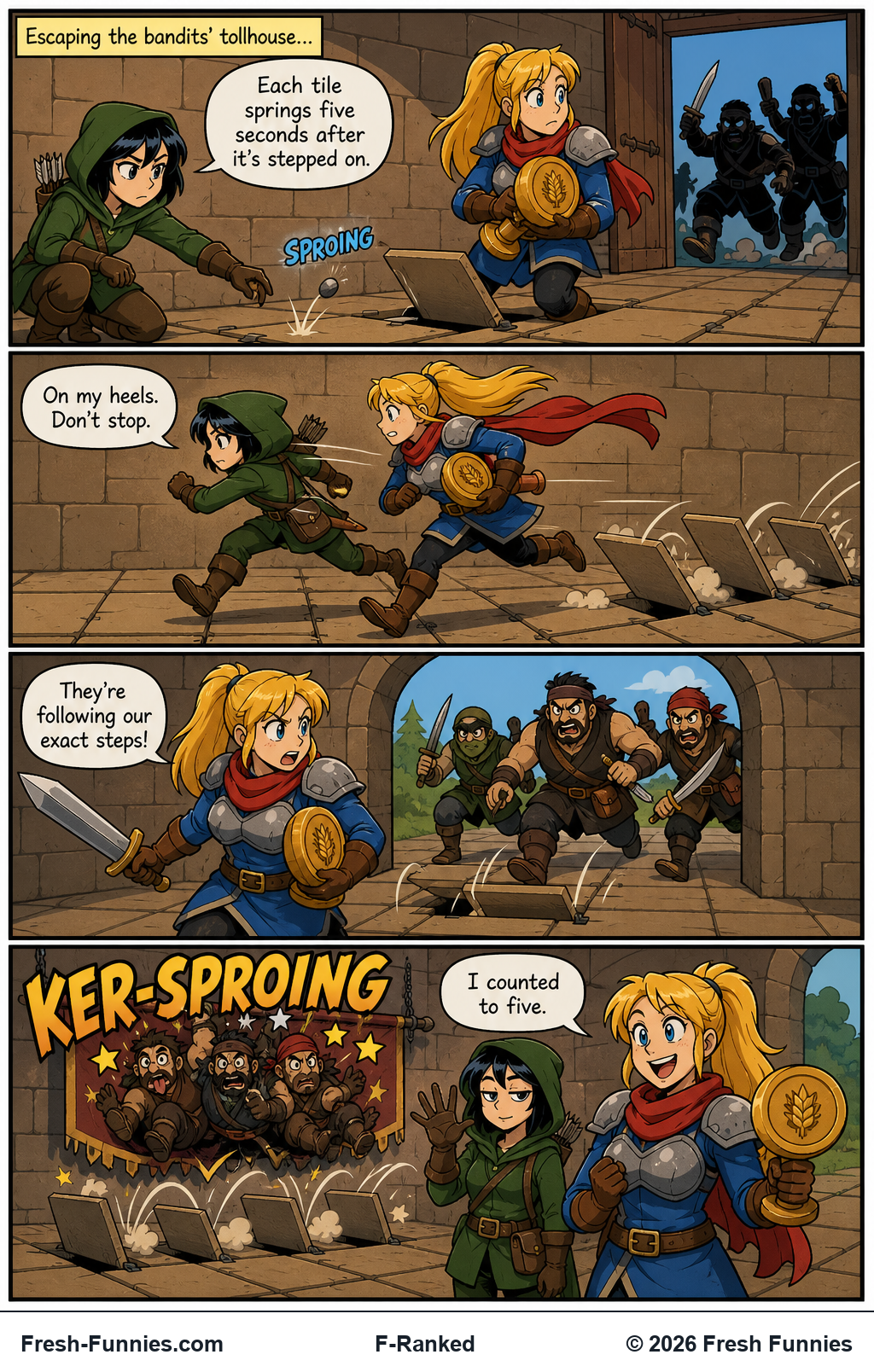 F-Ranked — Five-Second Lead
