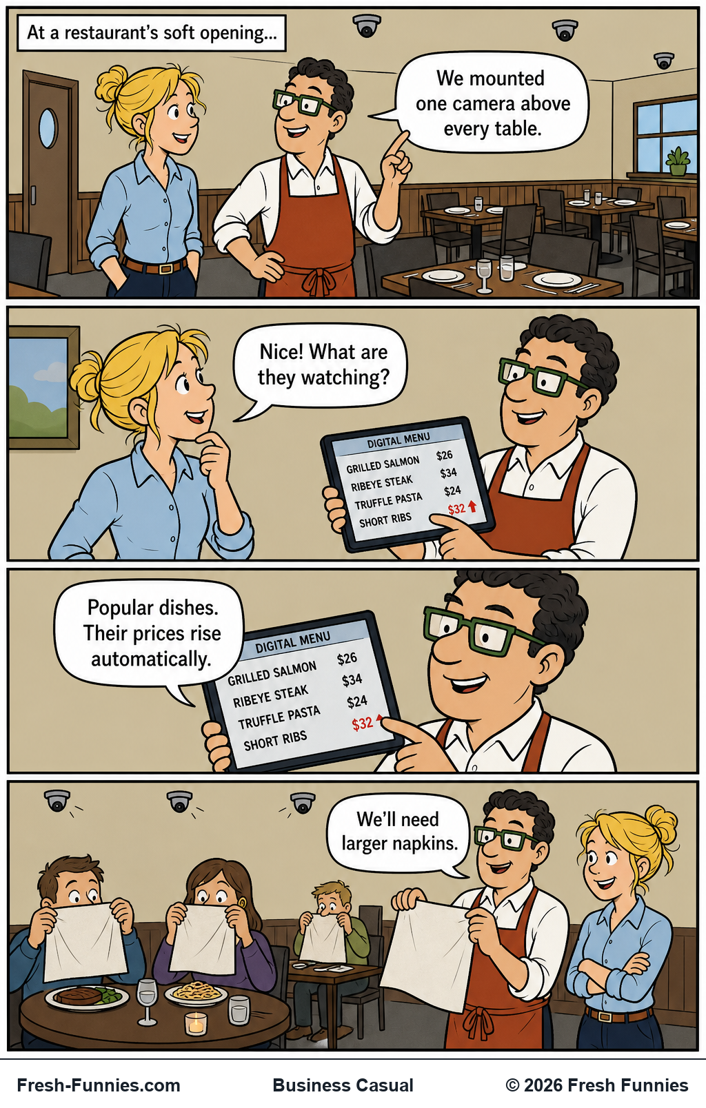 Business Casual — Cover Charge